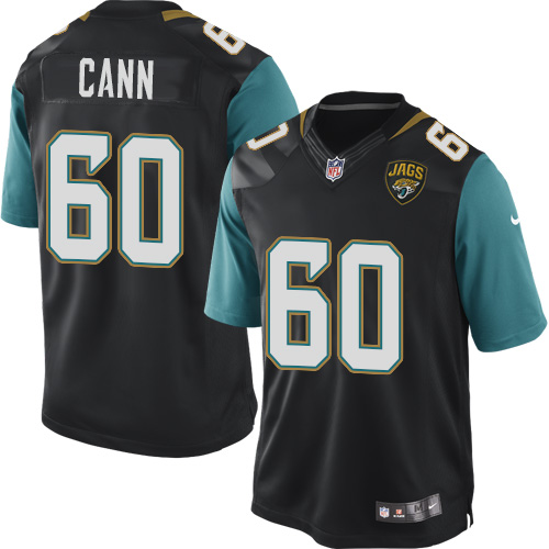 Youth Elite A. J. Cann Nike Jersey Black Alternate - #60 NFL Jacksonville Jaguars